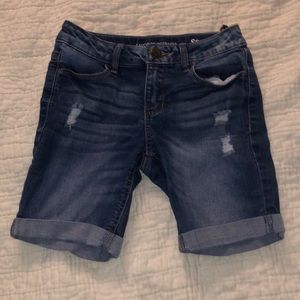 Blue jeans (Semi ripped) shorts! Great condition/never worn.